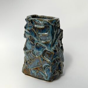 Kurinuki Large Rectangular Vase